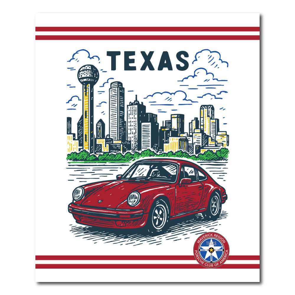 Retro Maverick Texas Blanket