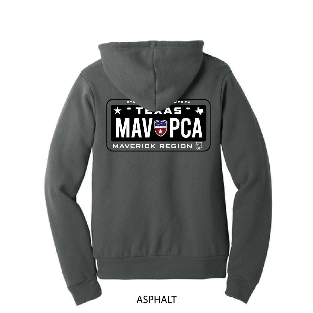 Maverick License Plate Pullover Hoodie