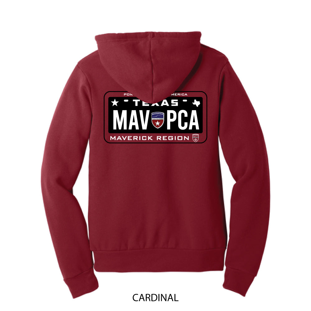 Maverick License Plate Pullover Hoodie