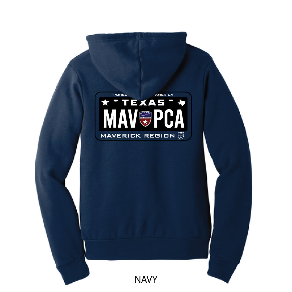 Maverick License Plate Pullover Hoodie
