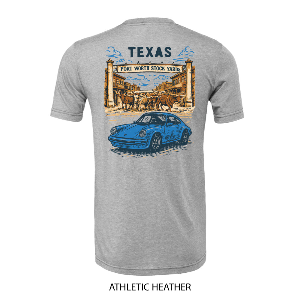 Retro Maverick Ft Worth TX Tshirt